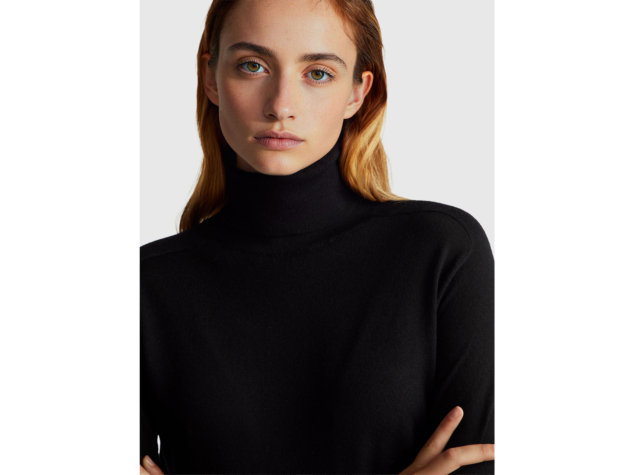 TURTLE NECK SWEATER Women image number 4